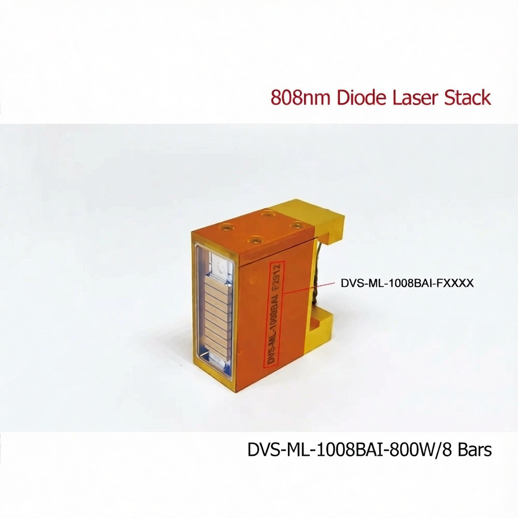 DVS-ML-1008BAI-800W Макро-канальный лазерный стэк 808nm для эпиляции