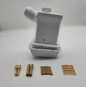 Коннектор манипулы BDL-010PL (водяной клапан + силовые контакты)