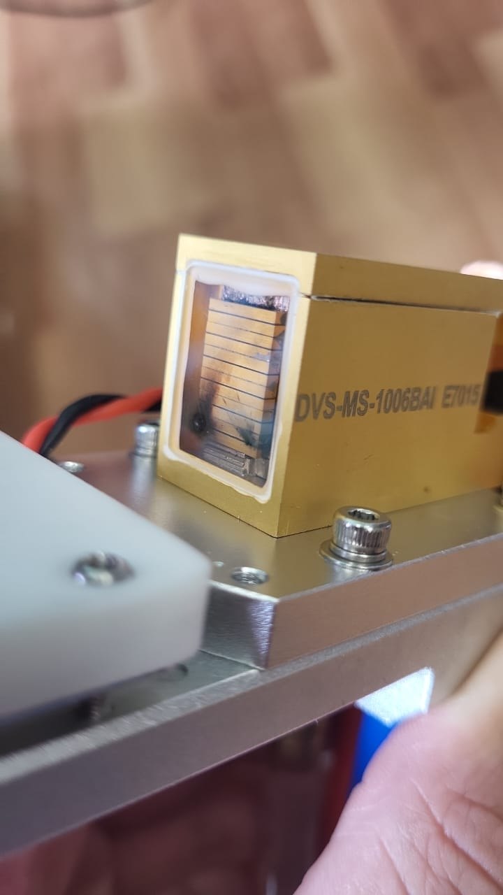 Сгоревший диодный стек DVS-MS-1006BAI из Kiers KES 144 — следы перегрева